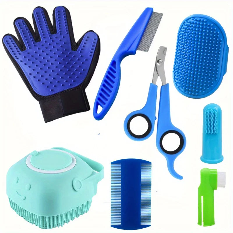 8-Piece Pet Grooming Kit