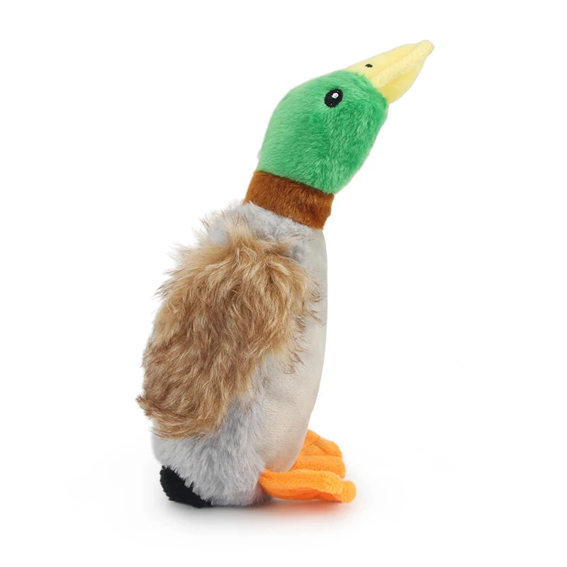 Plush Duck Dog Toy