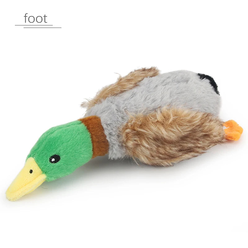 Plush Duck Dog Toy