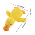 Yellow Duck Dog Toy