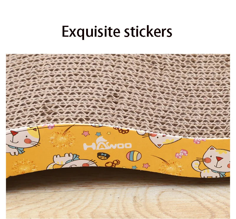 Cardboard Cat Scratcher