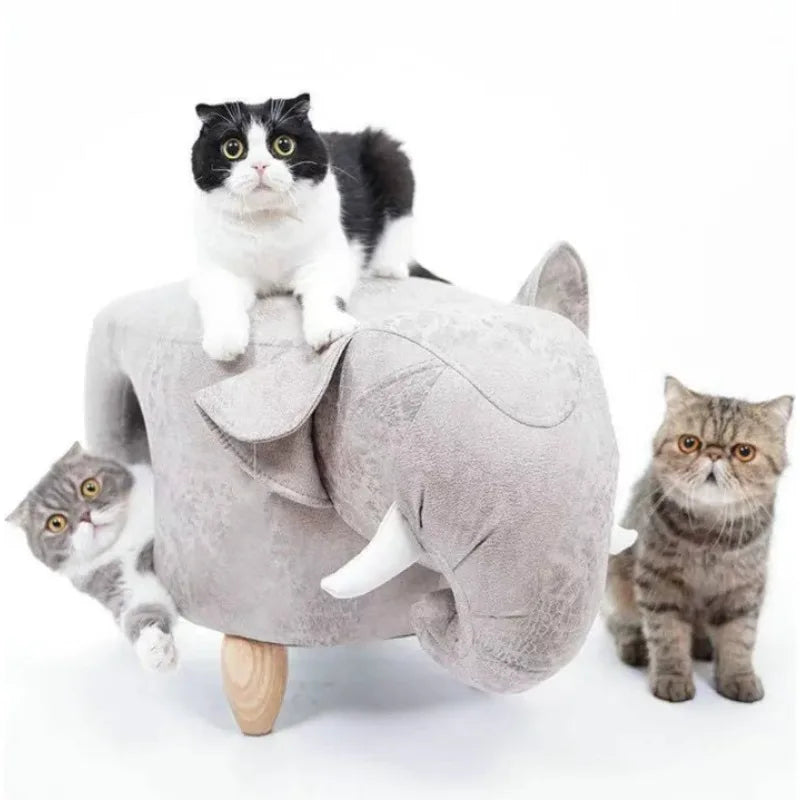 Cat House Pouf