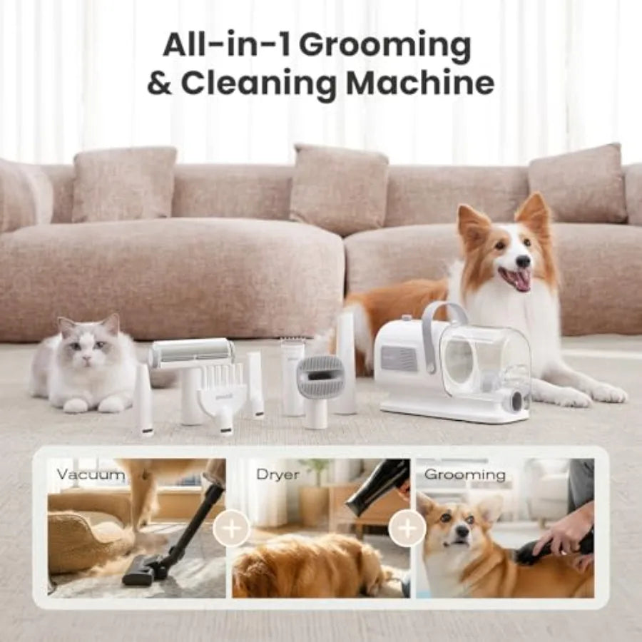7-in-1 Pet Grooming Vacuum