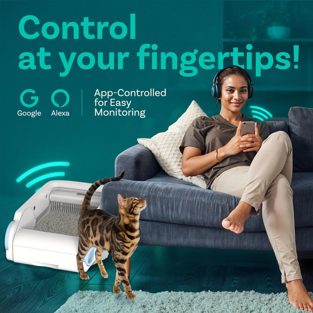 Smart Automatic Cat Litter Box