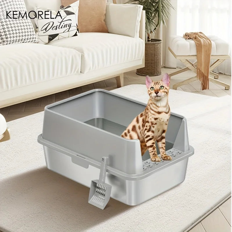 XL Stainless Steel Litter Box