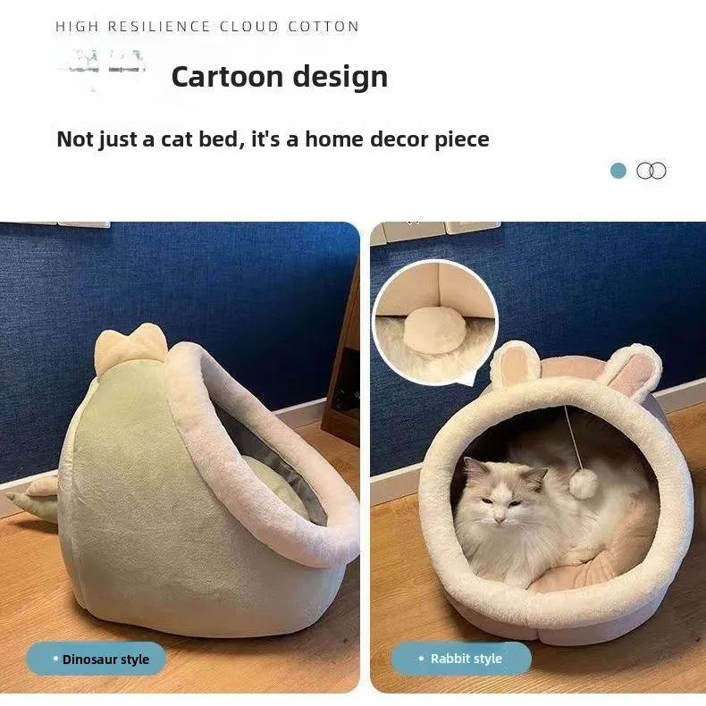 All-Season Pet House Bed
