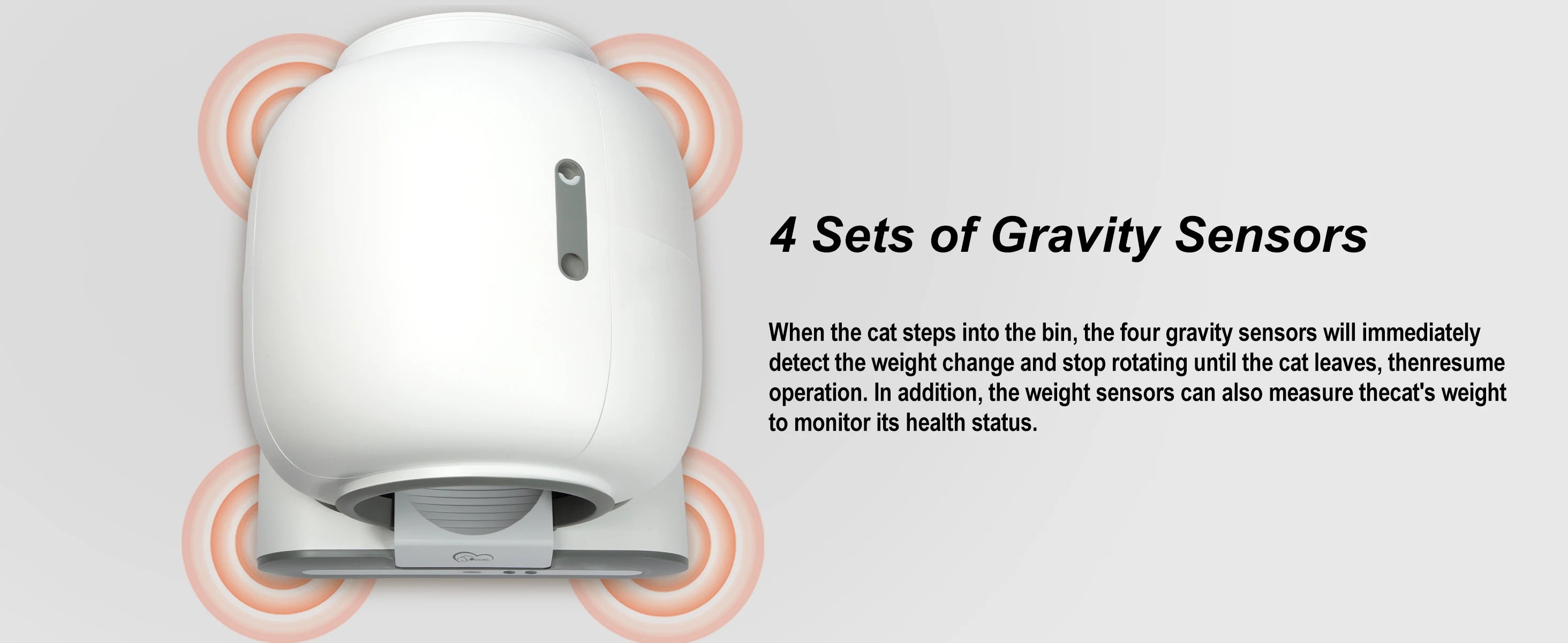 Smart Self-Cleaning Cat Litter Box