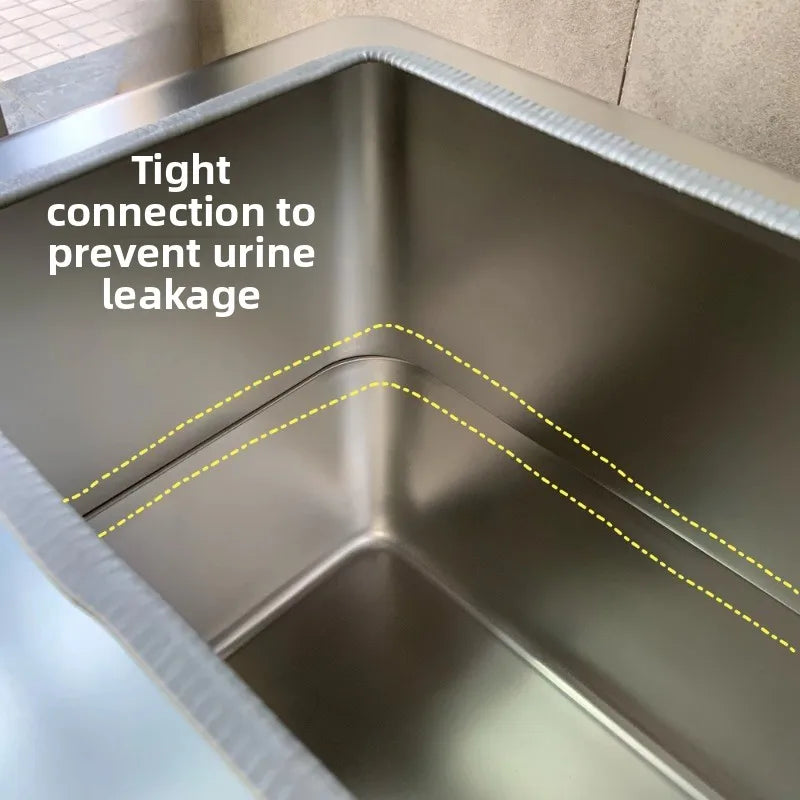 Stainless Steel Top Entry Litter Box