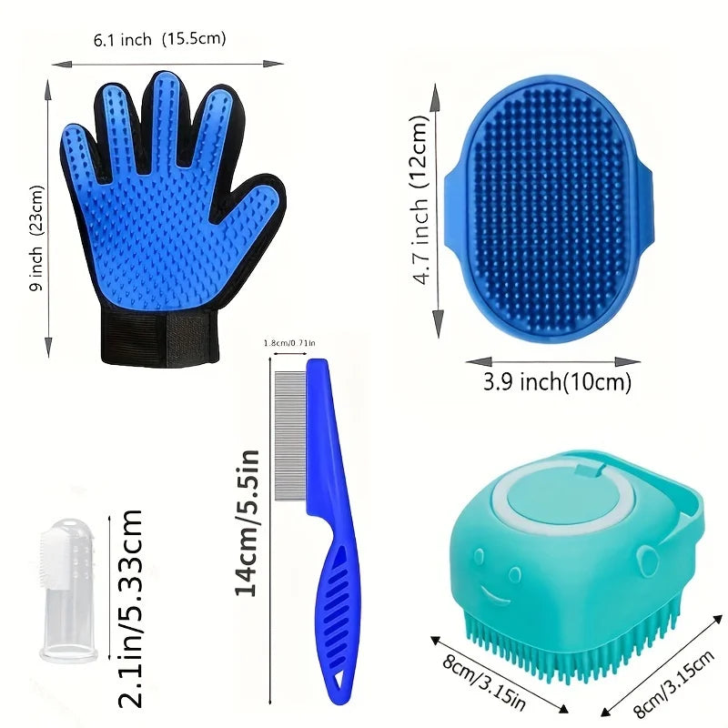 8-Piece Pet Grooming Kit