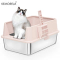 XL Stainless Steel Litter Box