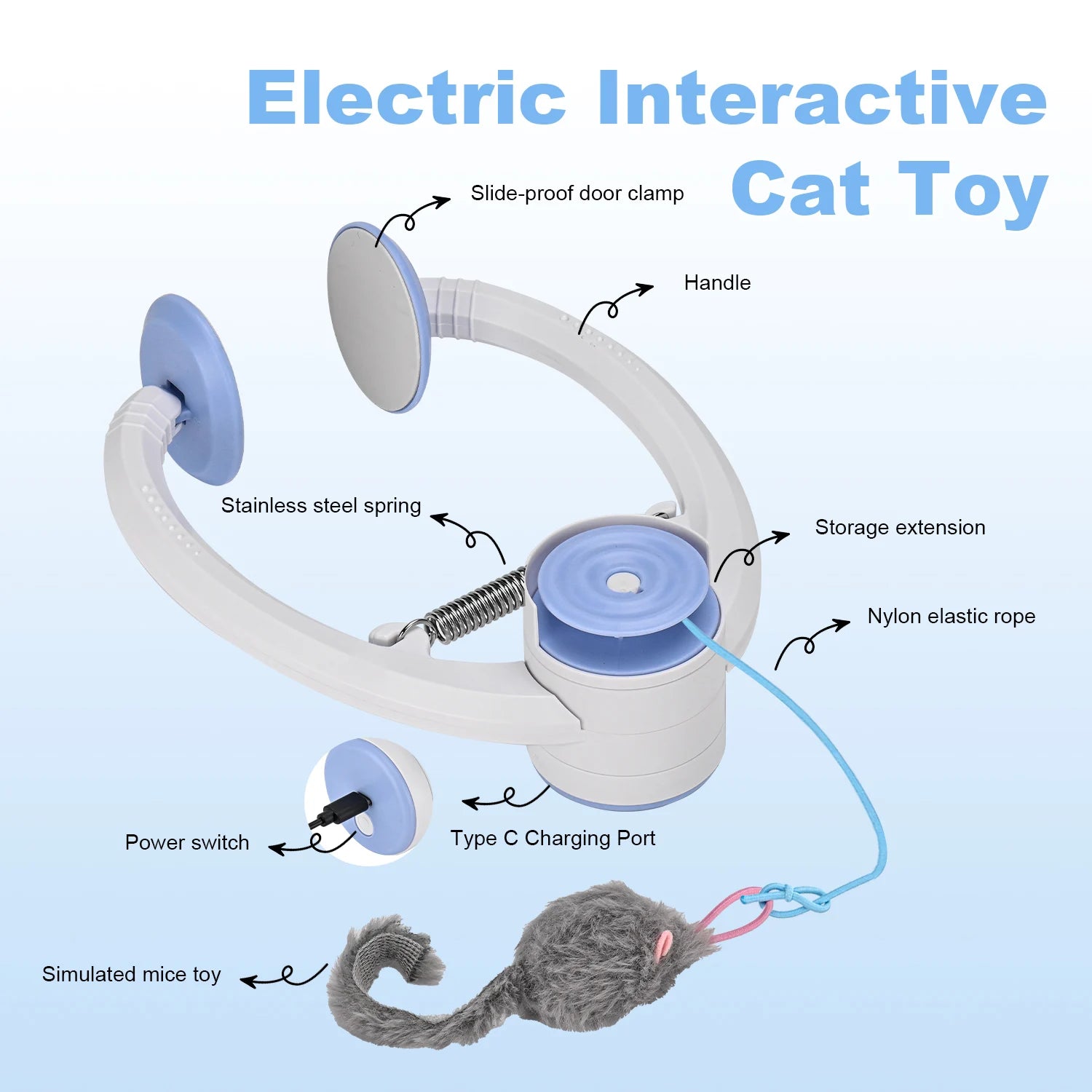 Cat Toys Electric Door Hanging