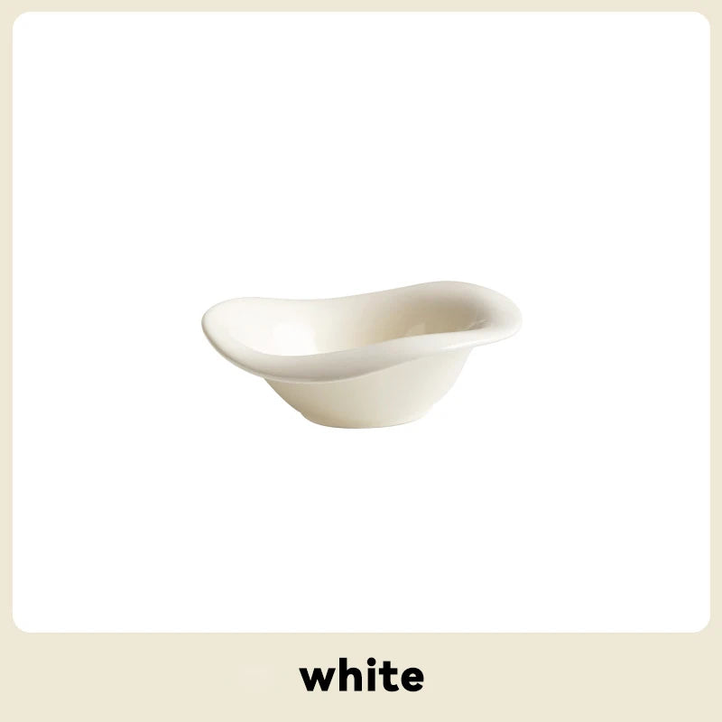 Elegant Ceramic Feeding Bowl for Small Dogs & Cats