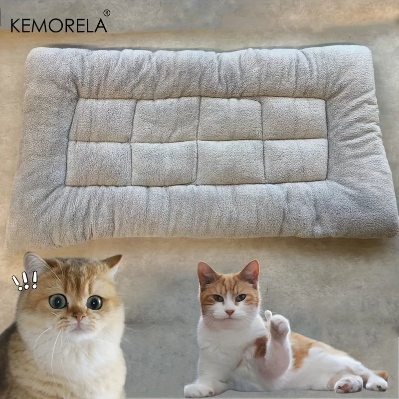 Large Plush Dog Bed