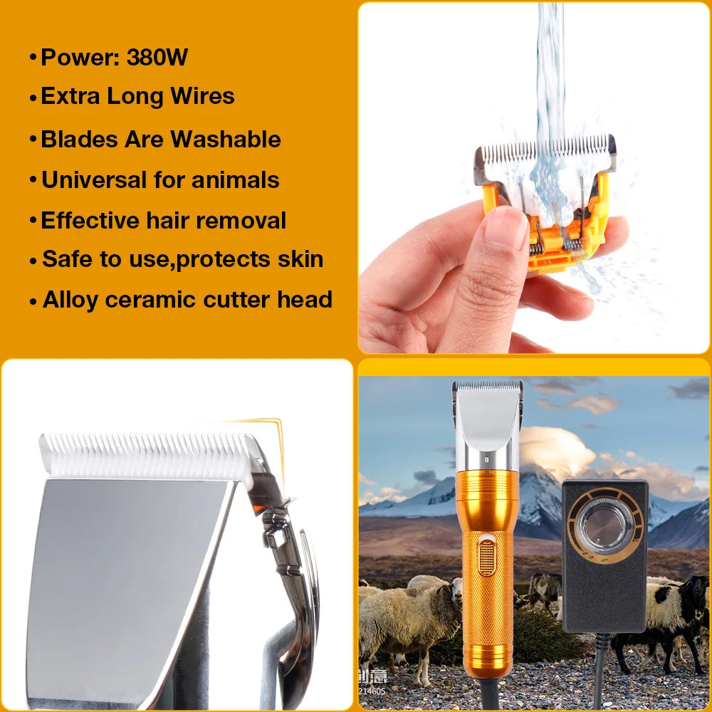 380W Electric Animal Shearer
