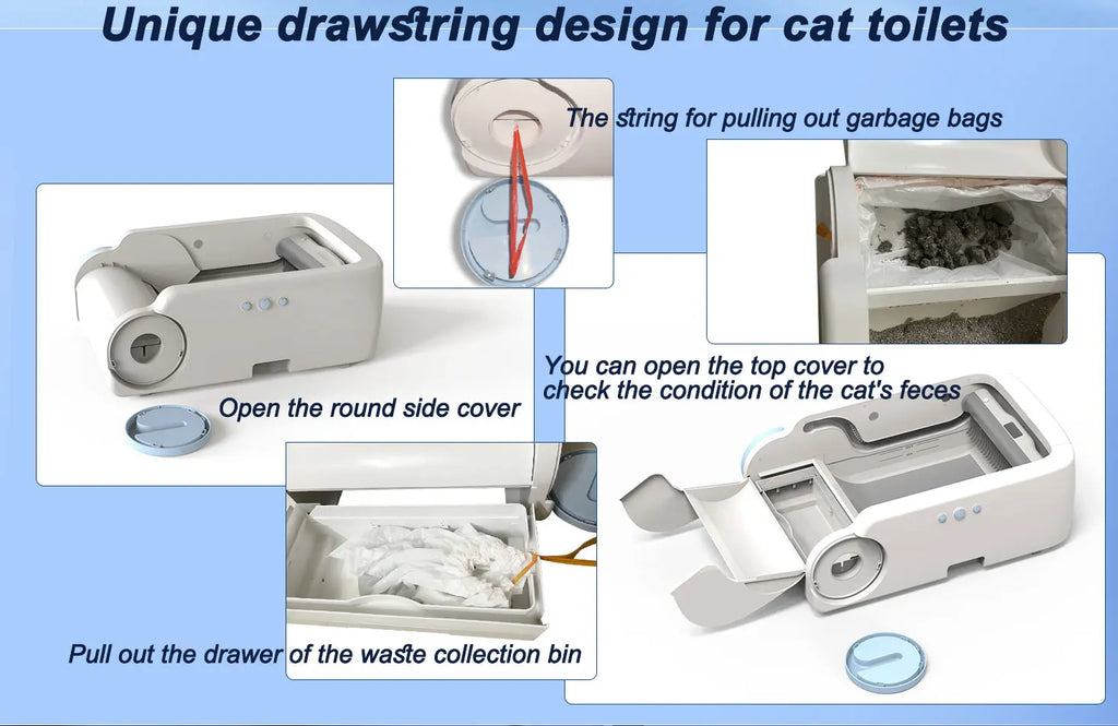 Smart Automatic Cat Litter Box