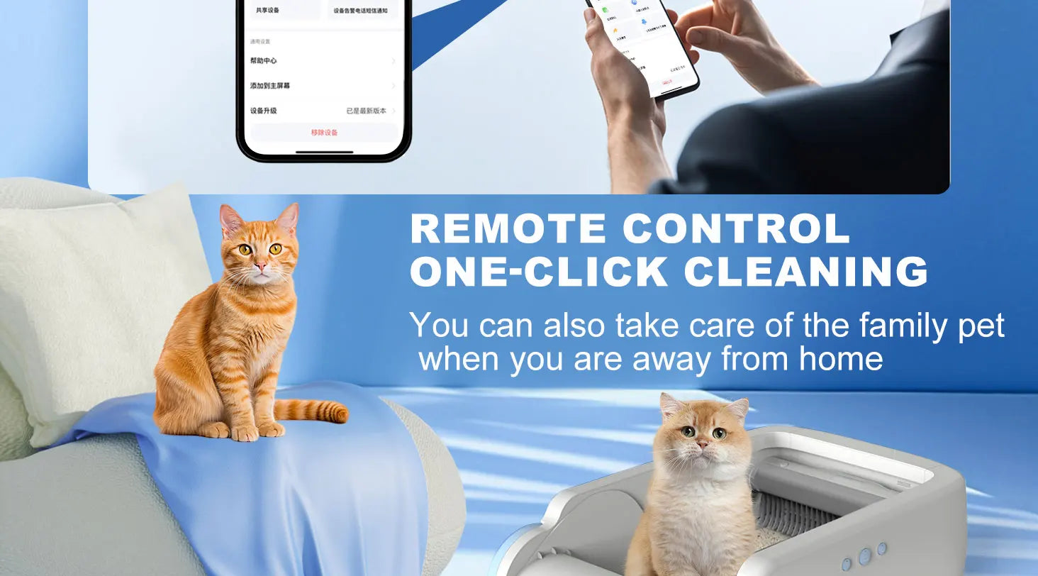 Smart Automatic Cat Litter Box