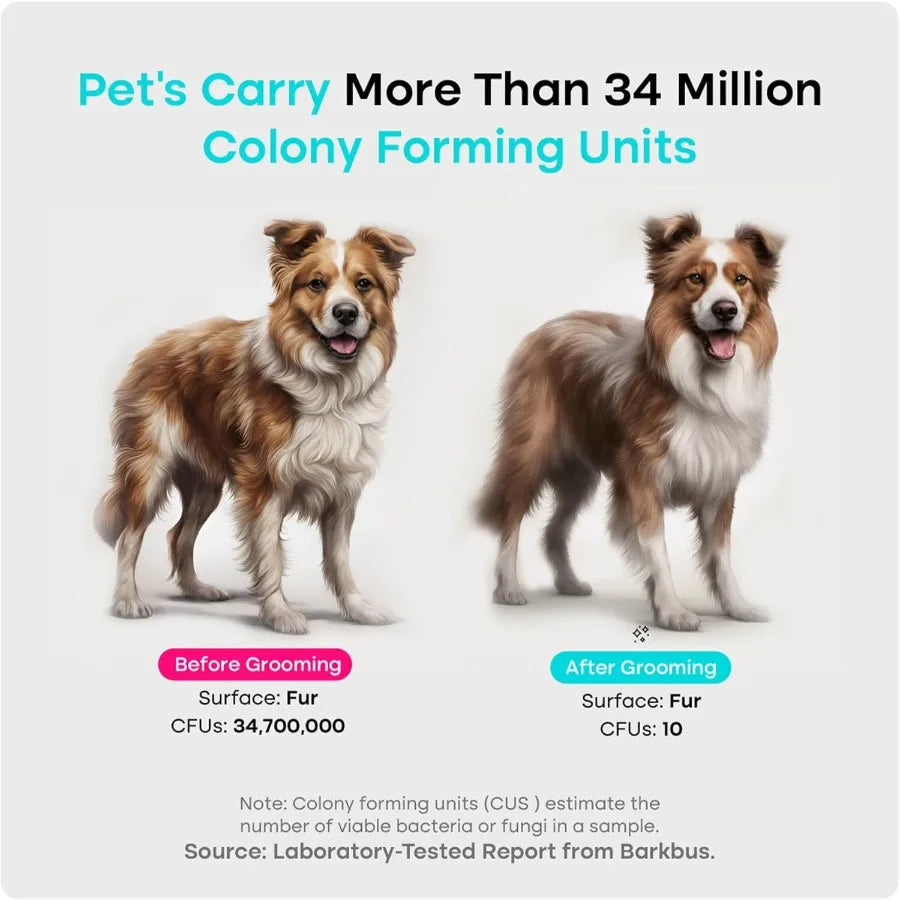 7-in-1 Pet Grooming Vacuum Kit