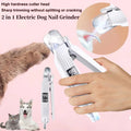 2-in-1 LED Pet Nail Trimmer