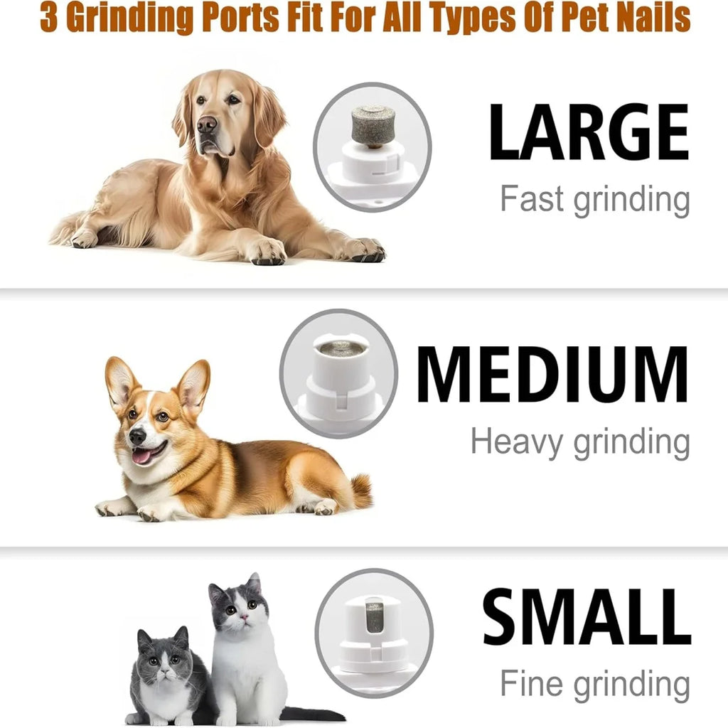 LED Pet Nail Grinder