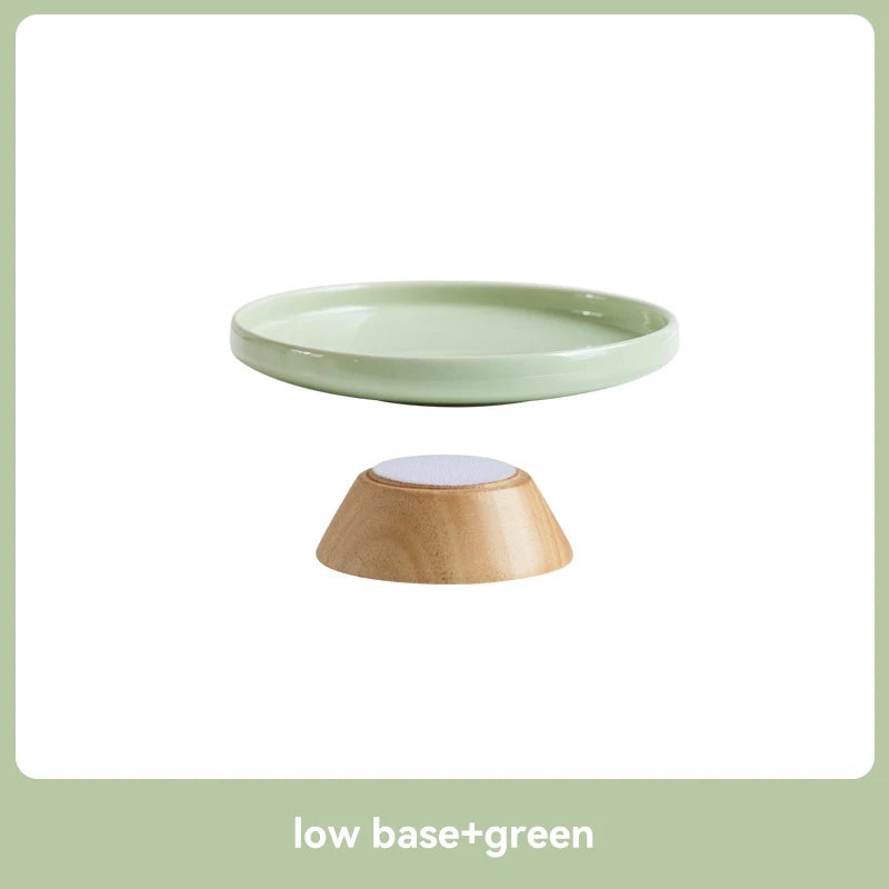 Elegant Glass Pet Bowl for Dogs & Cats