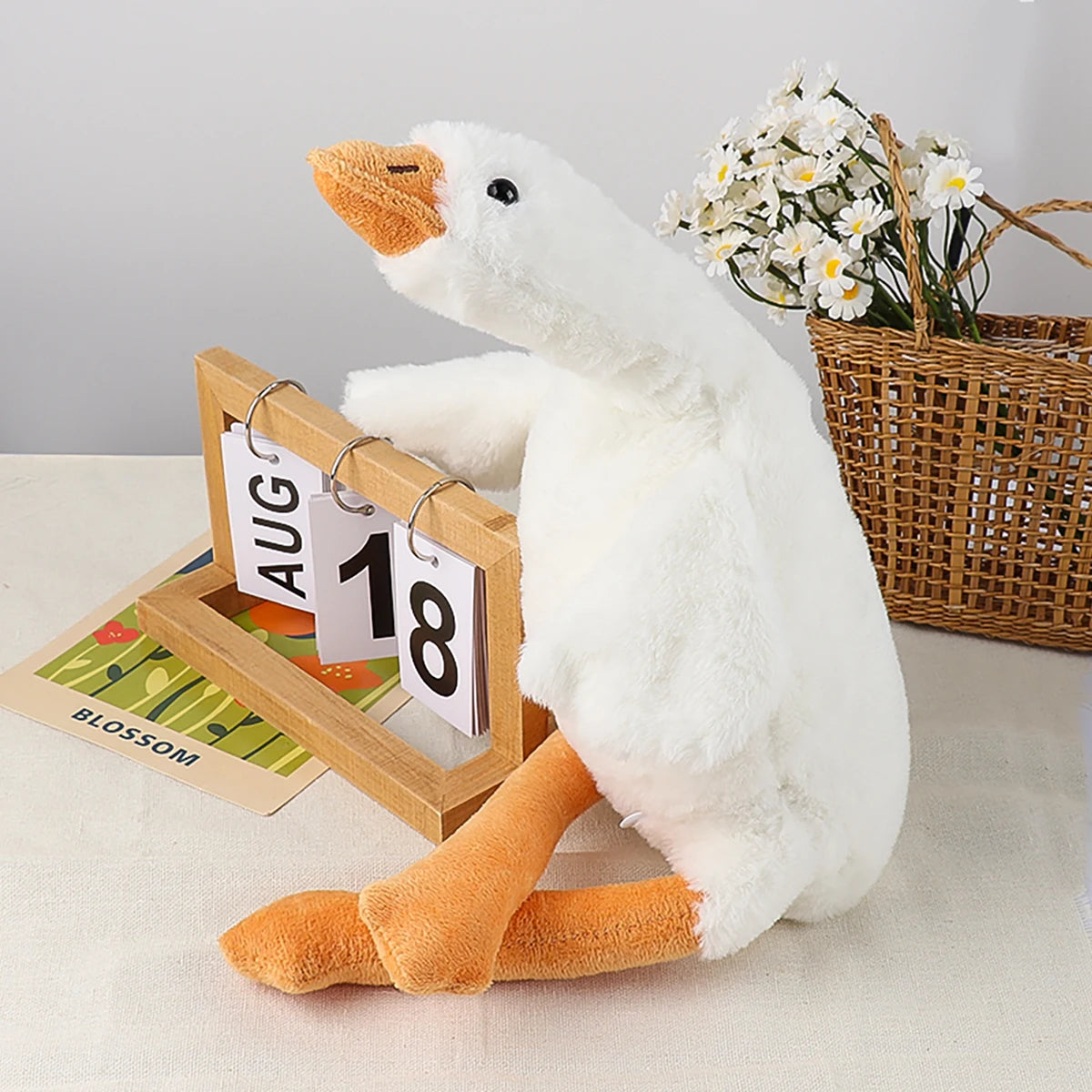 Plush Goose Pet Toy