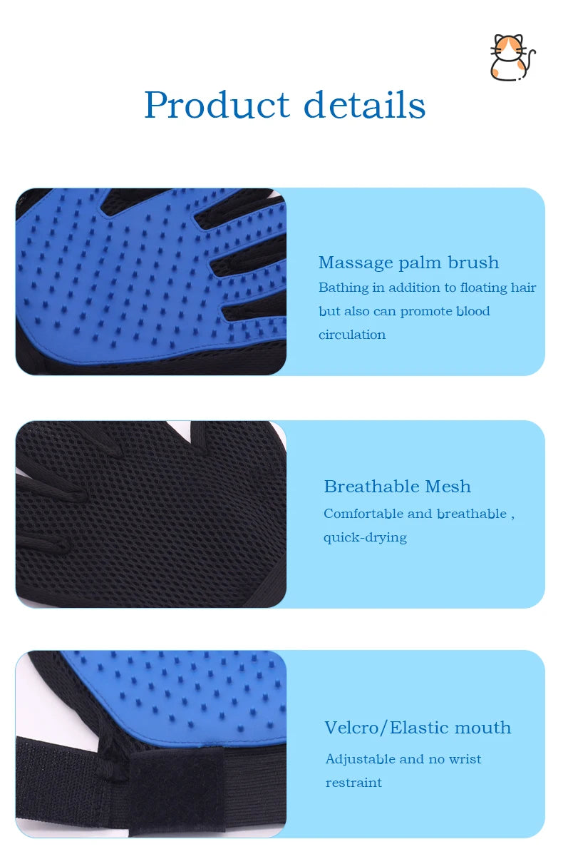 Pet Grooming Glove