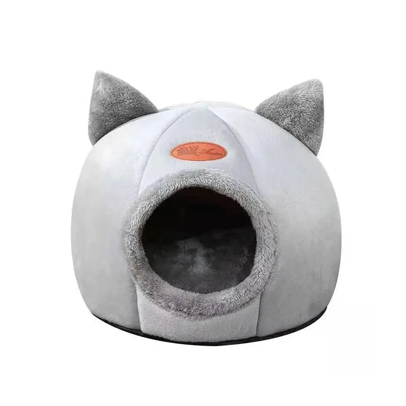 Cat Head Cozy Cat House