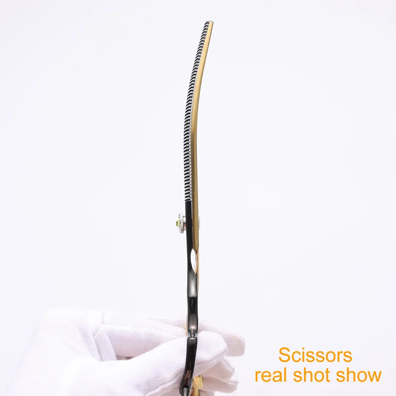 Professional Curved Thinning Shears