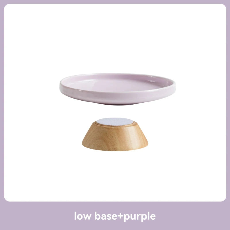 Elegant Glass Pet Bowl for Dogs & Cats
