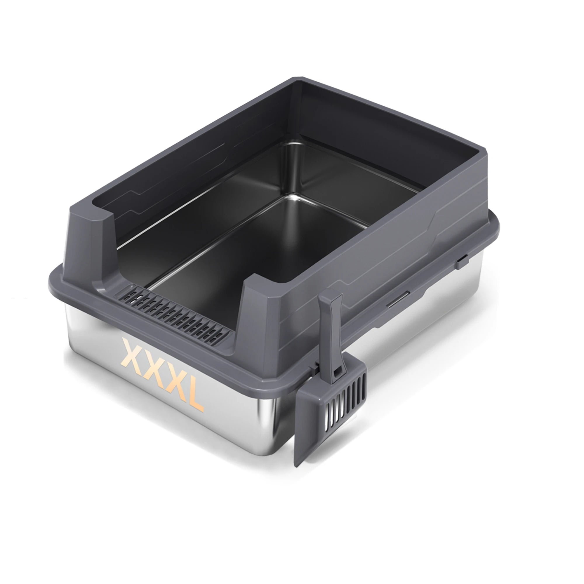 XXXL Stainless Steel Litter Box