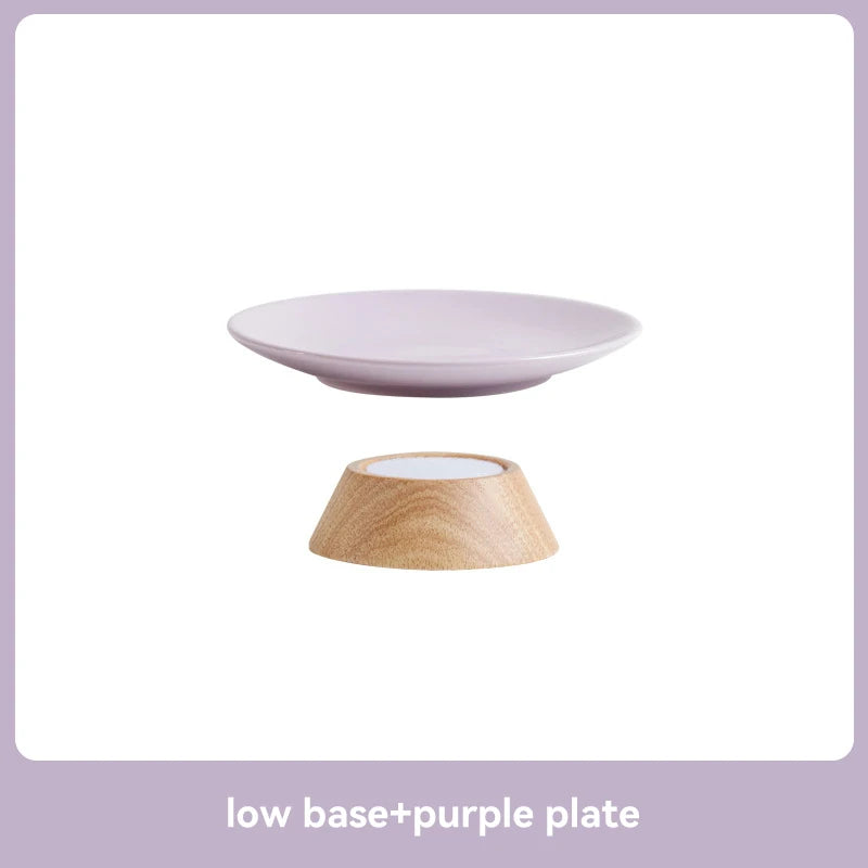Elegant Glass Pet Bowl for Dogs & Cats