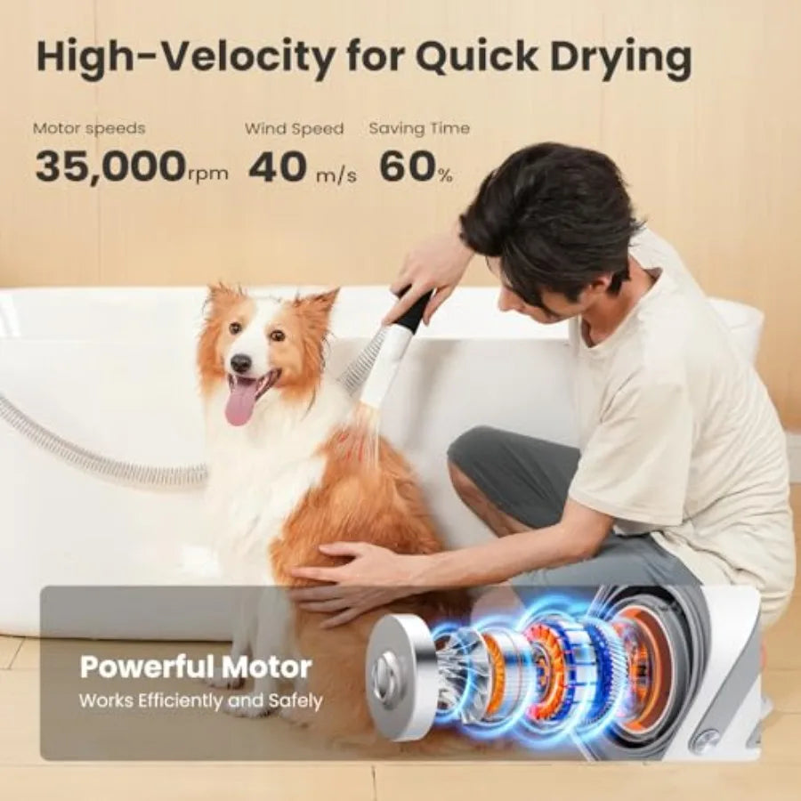 7-in-1 Pet Grooming Vacuum