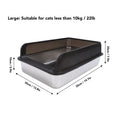 Stainless Steel Cat Litter Box