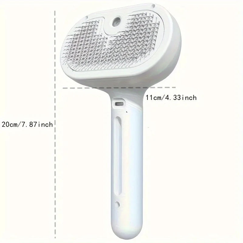 Pet Spray Grooming Brush