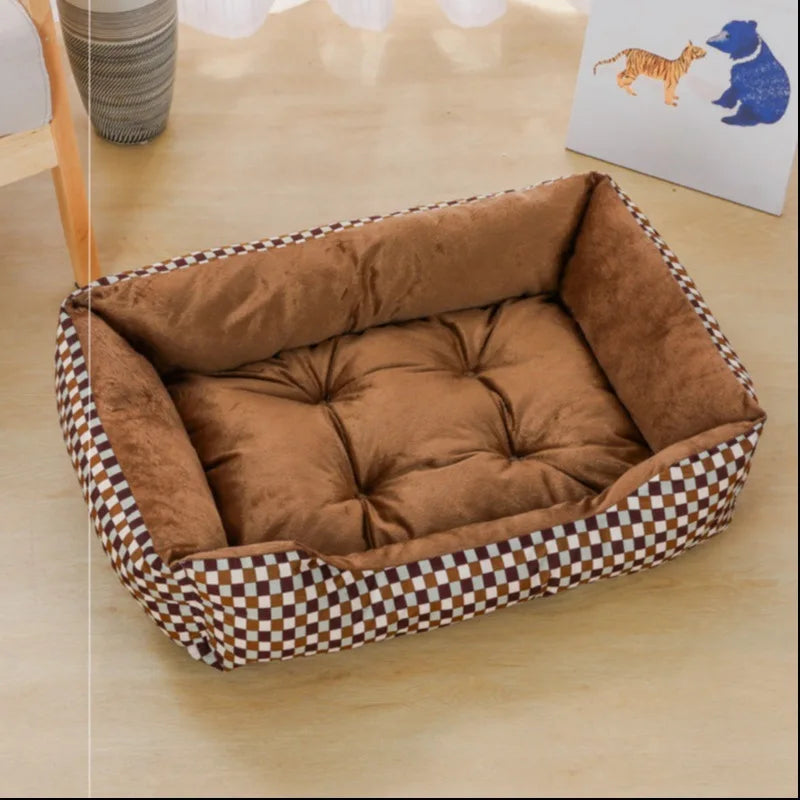 Plush Calming Pet Bed