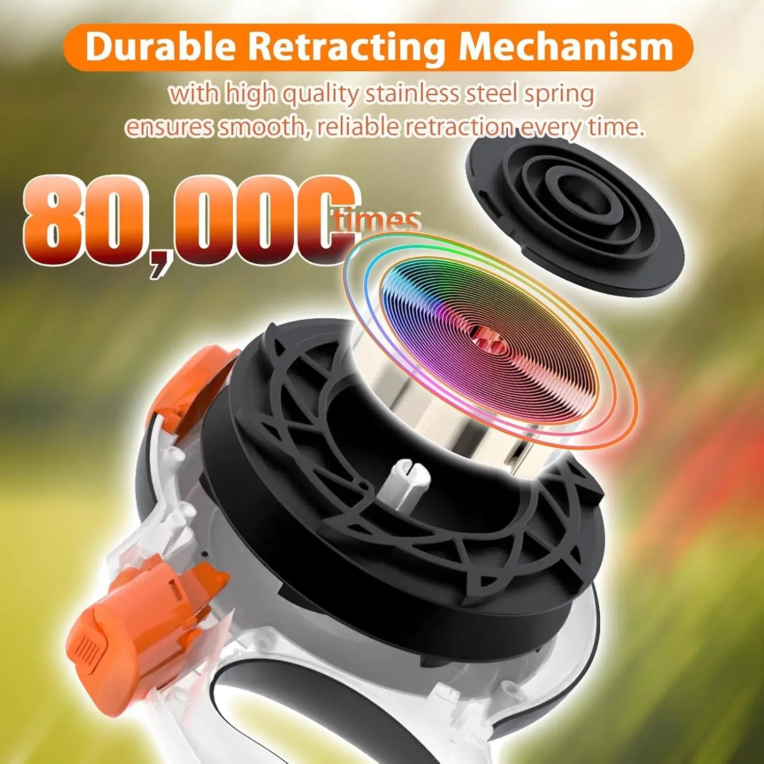 Heavy-Duty Retractable Dog Leash