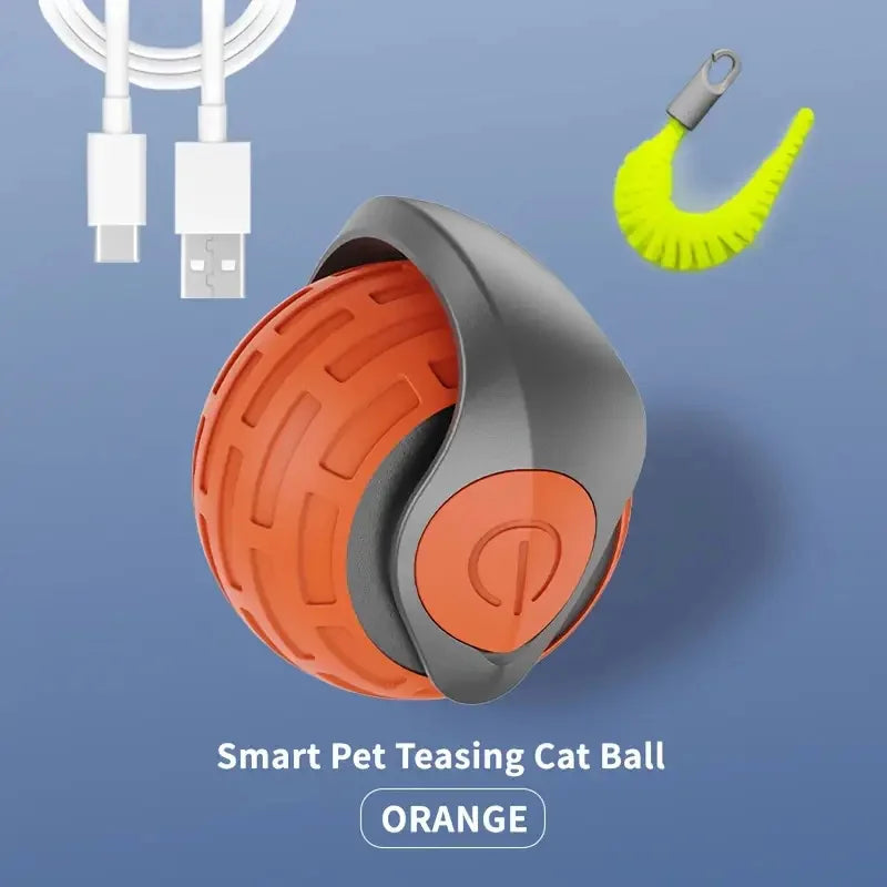 Automatic Interactive Cat Ball