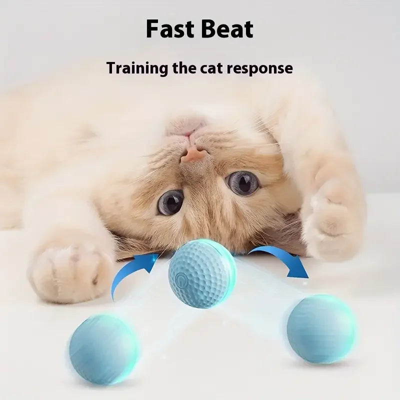 Automatic Interactive Cat Ball