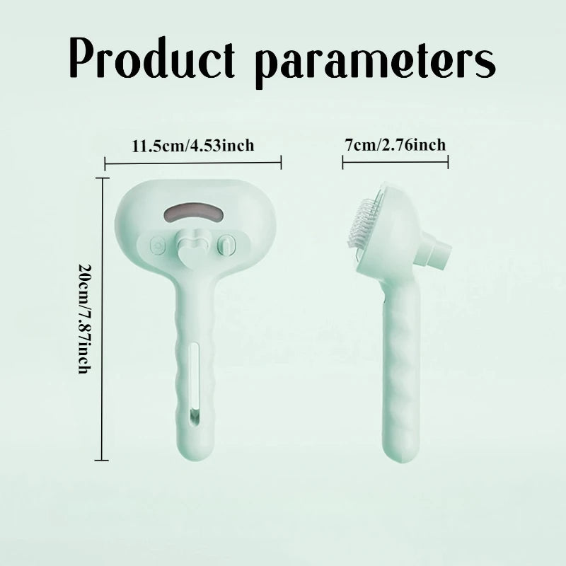 Steam Pet Grooming Brush