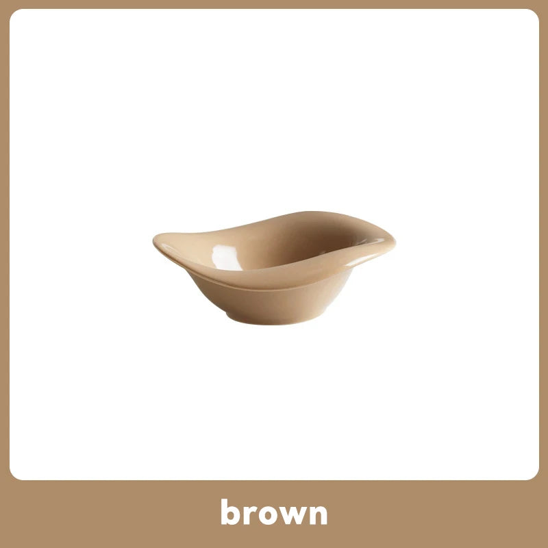 Elegant Ceramic Feeding Bowl for Small Dogs & Cats