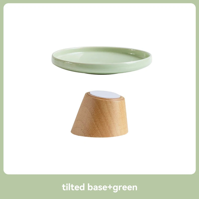 Elegant Glass Pet Bowl for Dogs & Cats