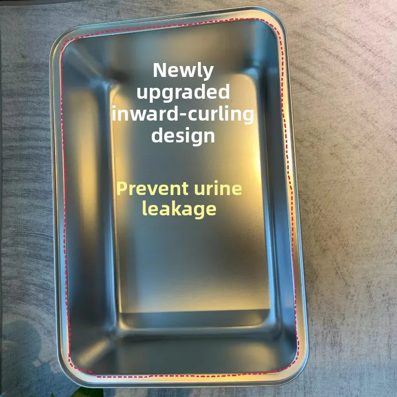 Stainless Steel Top Entry Litter Box