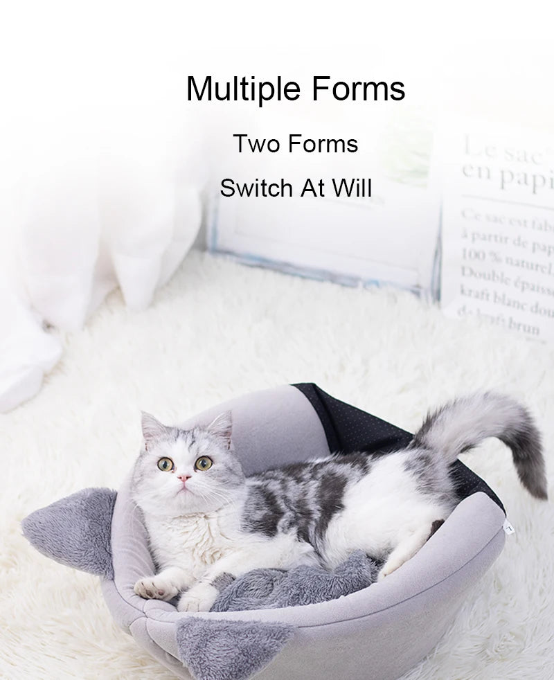 Cat Head Cozy Cat House
