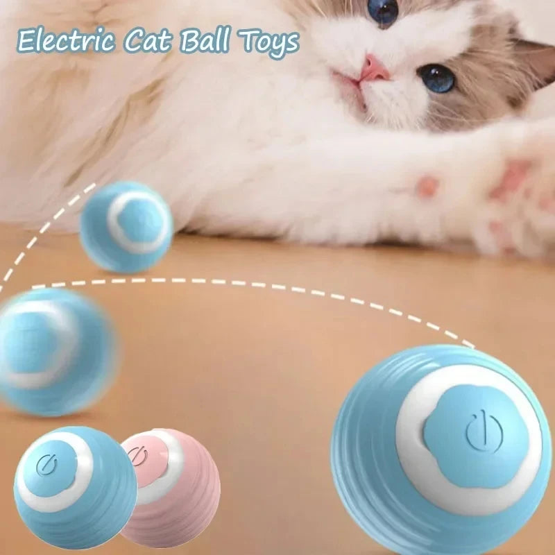 Automatic Interactive Cat Ball