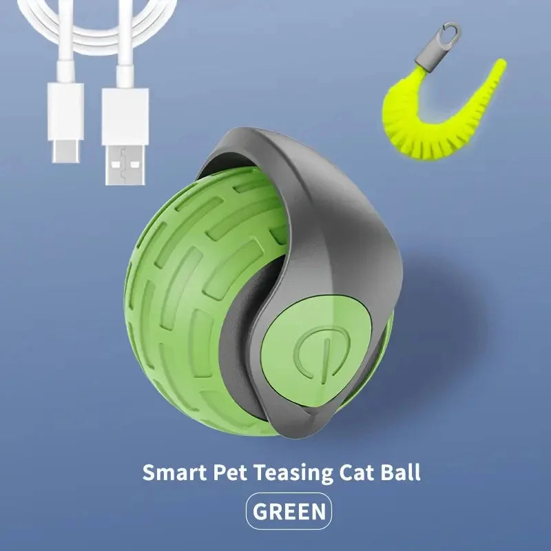 Automatic Interactive Cat Ball
