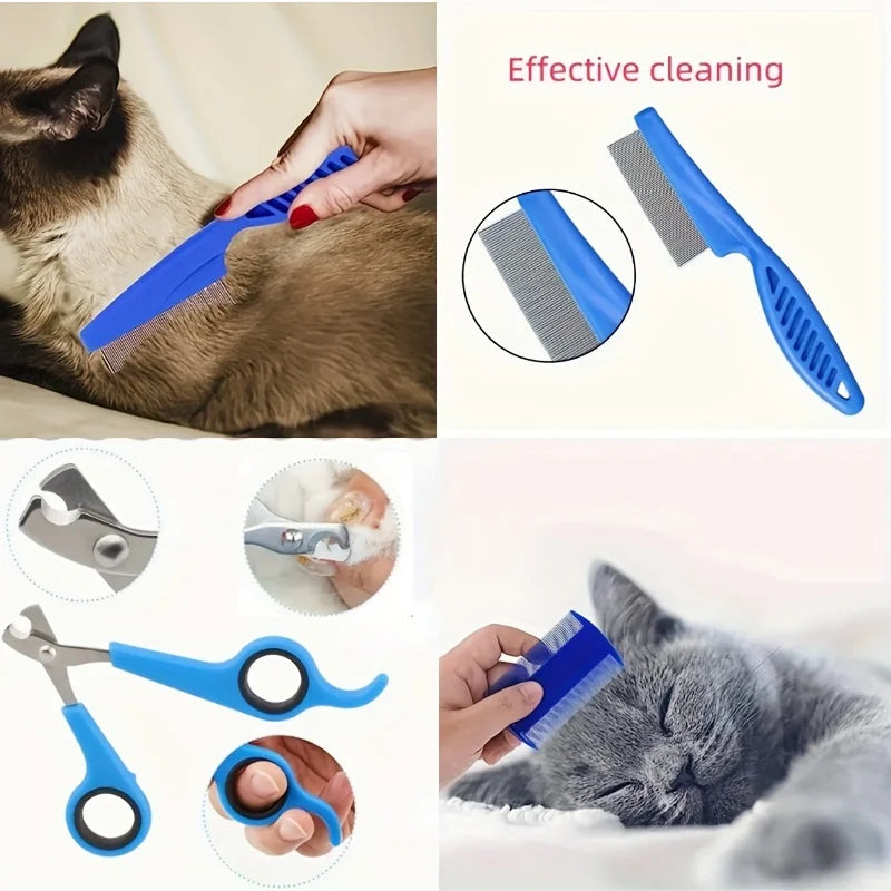 8-Piece Pet Grooming Kit