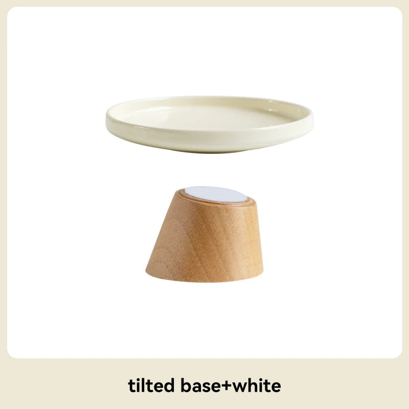 Elegant Glass Pet Bowl for Dogs & Cats