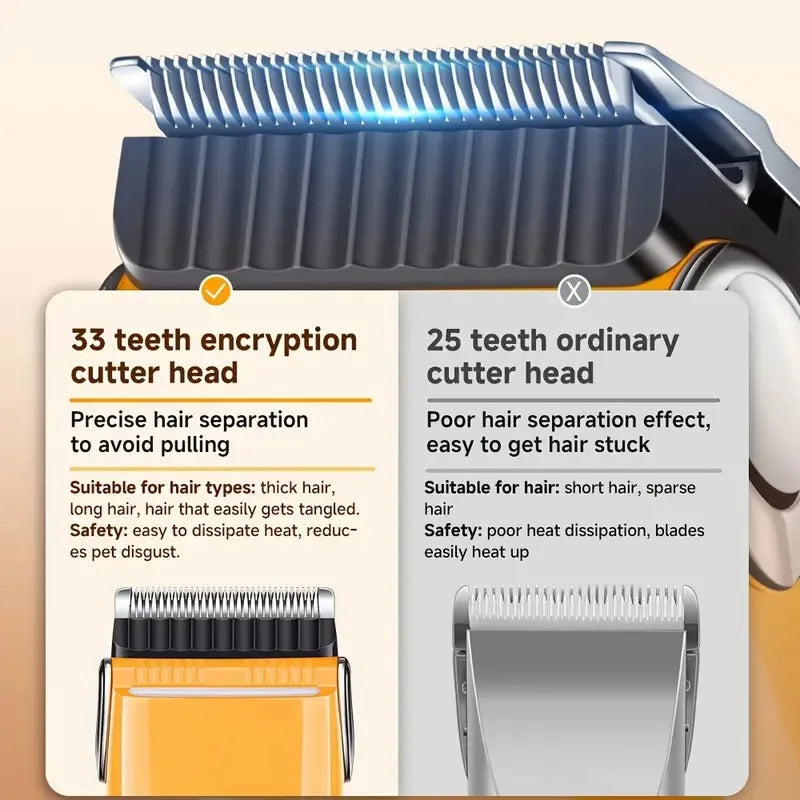 LED Pet Hair Clipper