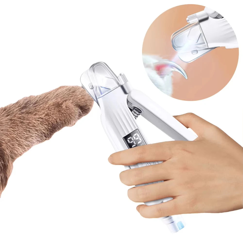 2-in-1 LED Pet Nail Trimmer