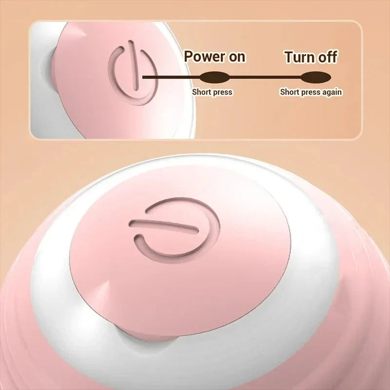 Automatic Interactive Cat Ball